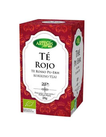 Te rojo pu erh 20 filtros Artemis Te rojo pu erh 20 filtros Artemis